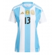 Billige Fotballdrakt Argentina Cristian Romero #13 Replika Hjemmedrakt Dame Copa America 2024 Kortermet